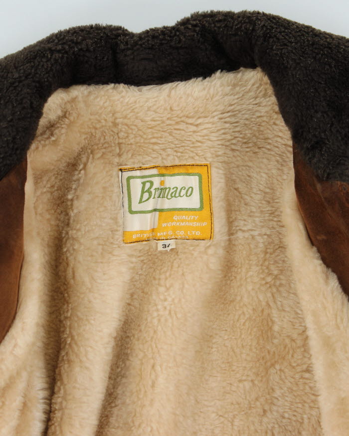 Vintage Brimaco Suede Lined Jacket - M