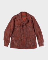 Vintage 70s Sears Leather jacket - M