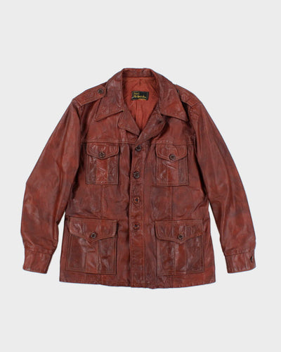 Vintage 70s Sears Leather jacket - M