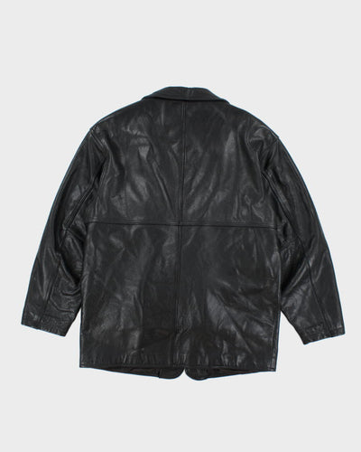 Vintage Danier Black Leather Jacket - L