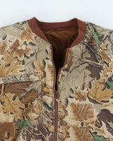 Camouflage Padded Quilted Jacket - XL