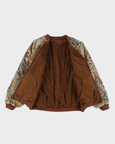 Camouflage Padded Quilted Jacket - XL