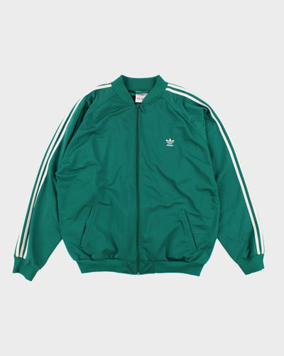 Vintage Adidas Green Track Jacket - XL