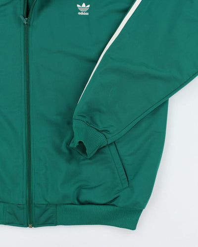 Vintage Adidas Green Track Jacket - XL