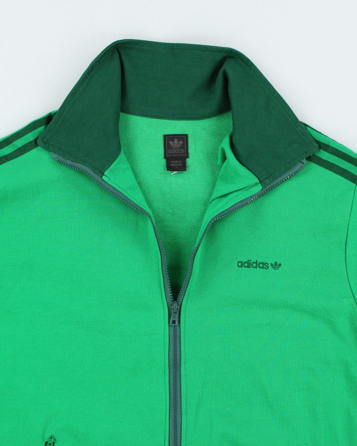 Adidas Green Track Jacket - L