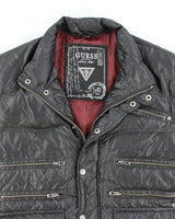 Vintage Y2K Guess Multi Pocket Puffer Jacket - M