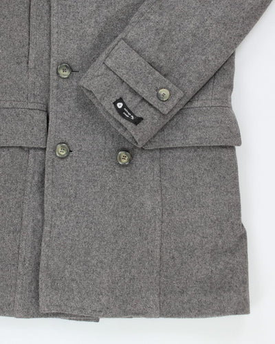 Vintage Utex Wool Blend Grey Coat - M