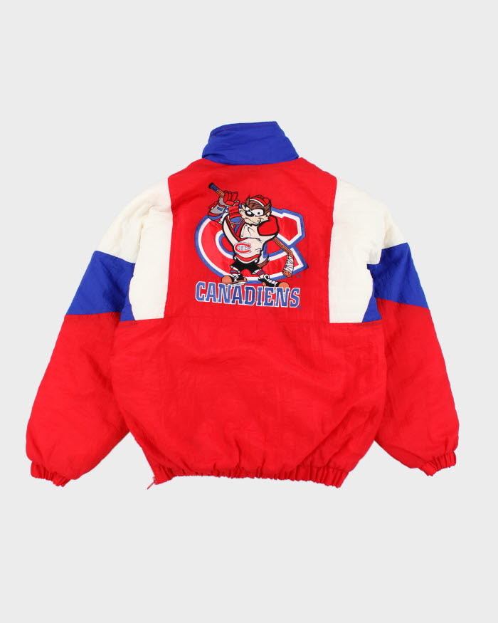 Vintage 90's NHL x Looney Tunes Quilted Sports Jacket - S