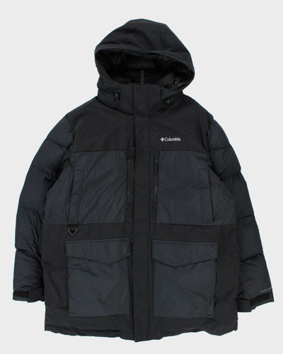 Vintage 2000's Columbia Long Hooded Puffer Jacket - XL