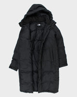 Vintage 2000's The North Face Long Hooded Puffer Jacket - M