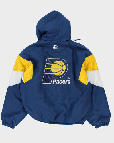 Vintage 90's Starter NBA Pacers Basketball Sports Jacket - L