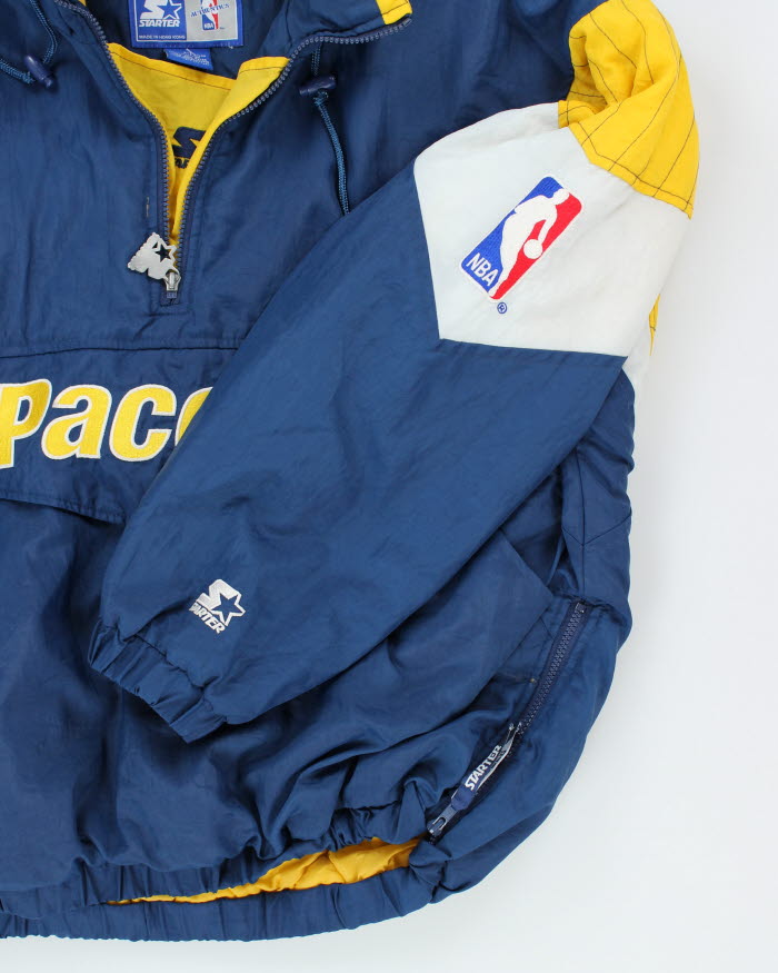 Vintage 90's Starter NBA Pacers Basketball Sports Jacket - L – Rokit