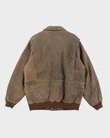 Vintage Cabela's Brown Leather Jacket - L