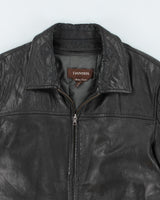 Vintage Danier Black Leather Jacket - L