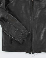 Vintage Danier Black Leather Jacket - L