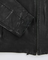 Vintage Danier Black Leather Jacket - L