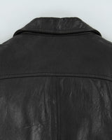 Vintage Danier Black Leather Jacket - L
