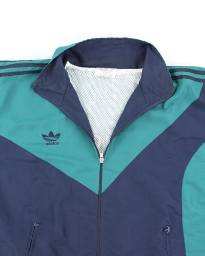 Vintage 2000's Adidas Two Tone Track Jacket - XXXL