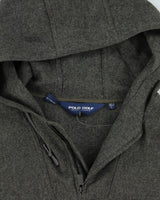 Vintage 2000's Polo Golf Wool Pullover Hooded Jacket - L