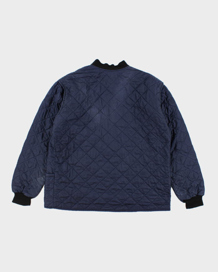 Vintage 1990's Military Quilted Bomber Jacket - L