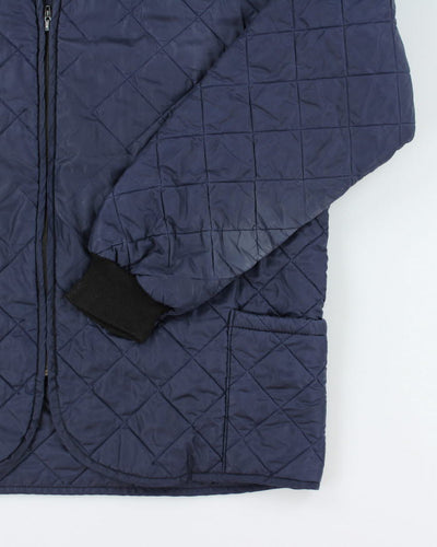Vintage 1990's Military Quilted Bomber Jacket - L