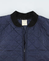 Vintage 1990's Military Quilted Bomber Jacket - L