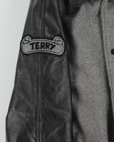 Vintage 90's Journeyman Embroidered Varsity Jacket - L
