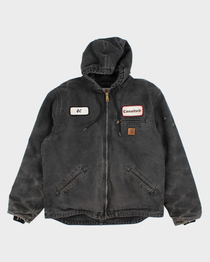 Vintage 90's Carhartt Active Hooded Jacket - L