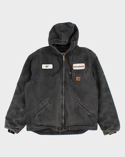 Vintage 90's Carhartt Active Hooded Jacket - L