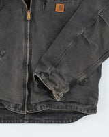 Vintage 90's Carhartt Active Hooded Jacket - L