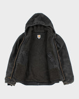 Vintage 90's Carhartt Active Hooded Jacket - L