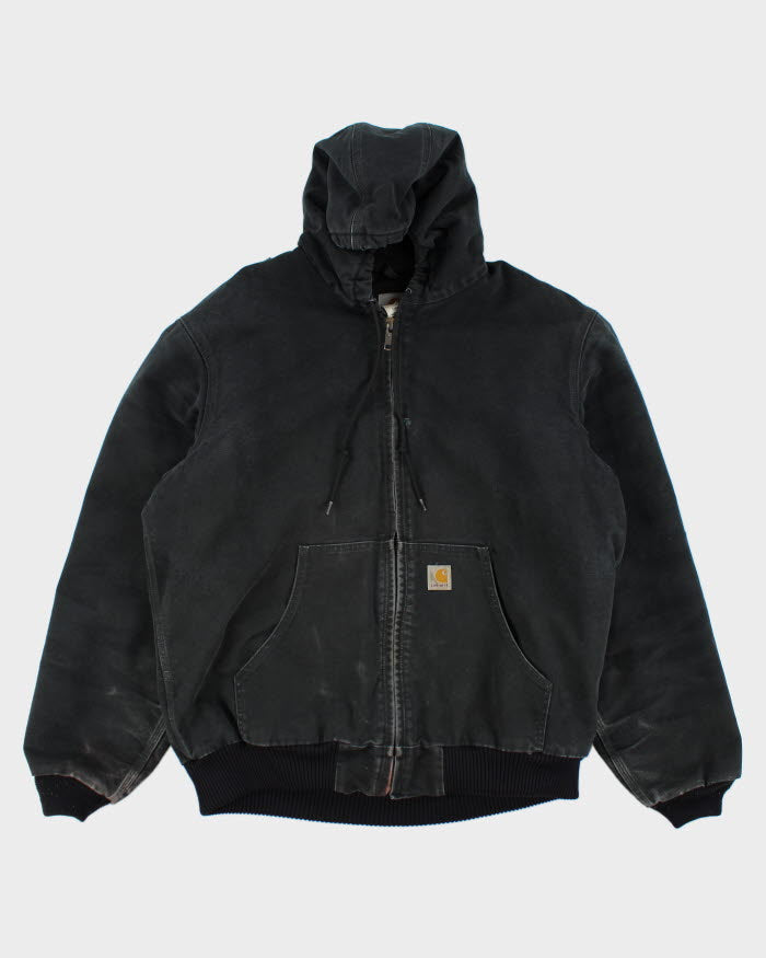 Vintage 90's Carhartt Active Hooded Jacket - L