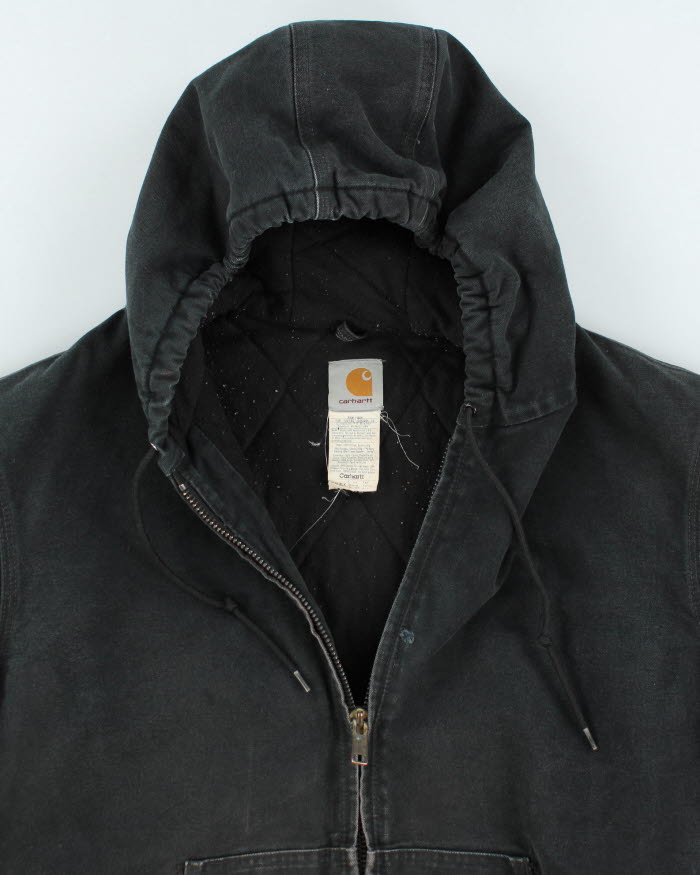 Vintage 90's Carhartt Active Hooded Jacket - L