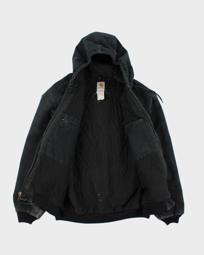 Vintage 90's Carhartt Active Hooded Jacket - L