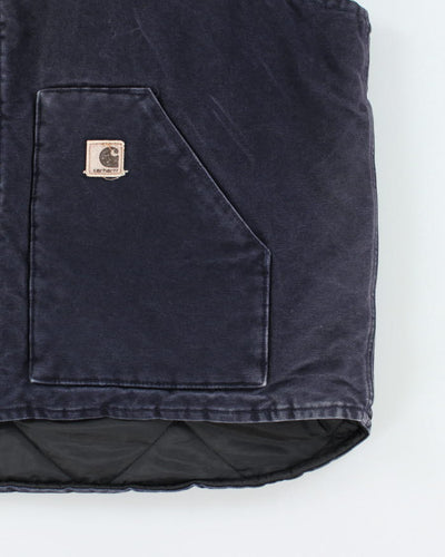 Vintage 90's Carhartt Heavyweight Workwear Gilet - L