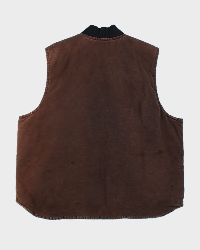 Vintage 90's Carhartt Heavyweight Workwear Gilet - L