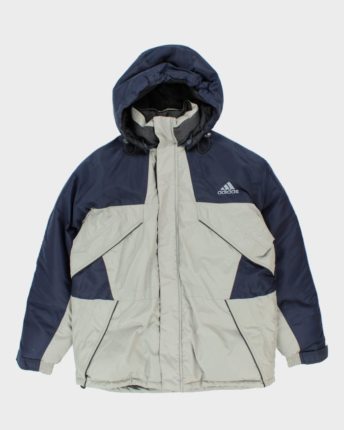 Vintage 90's Adidas Hooded Insulated Puffer Jacket - L