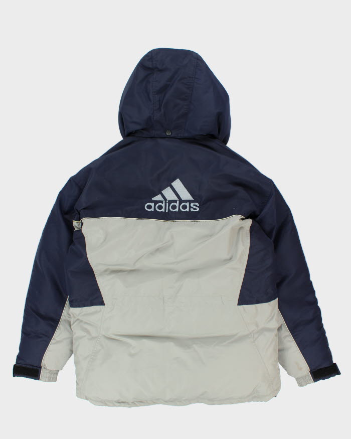 Vintage 90's Adidas Hooded Insulated Puffer Jacket - L