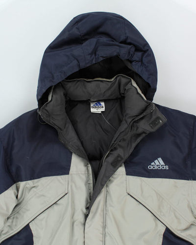 Vintage 90's Adidas Hooded Insulated Puffer Jacket - L