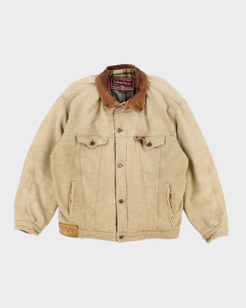 70〜80s EURO Marlboro wool jacket Vintage 90's Marlboro Classics Heavyweight Workwear Jacket - XL