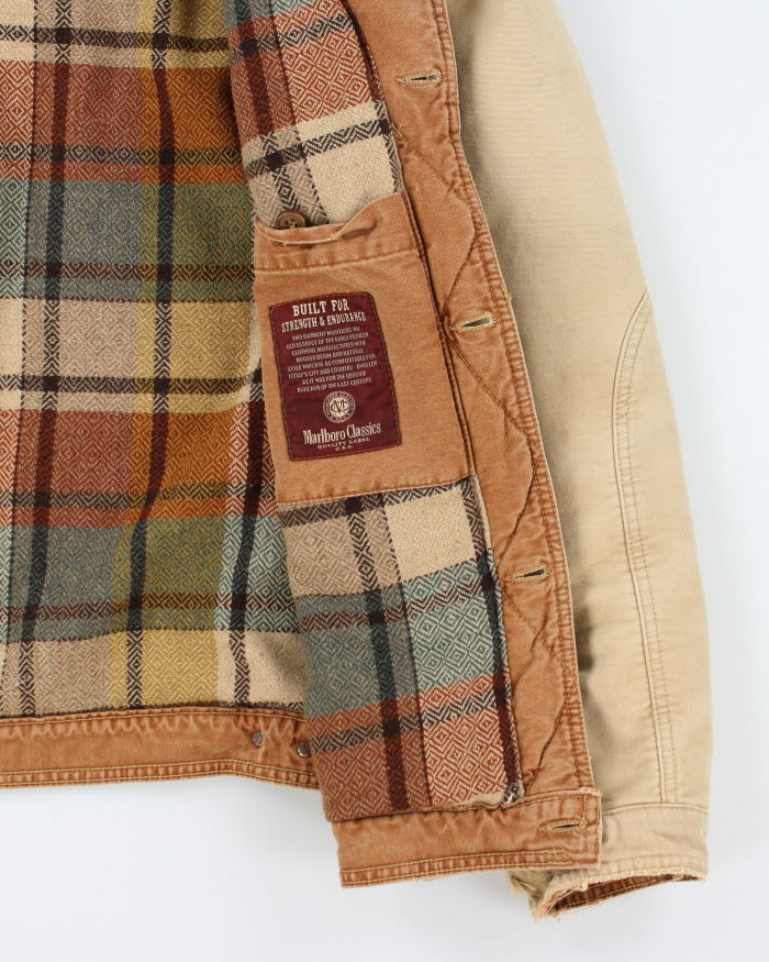 Vintage 90's Marlboro Classics Heavyweight Workwear Jacket - XL
