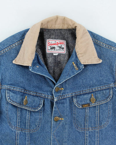 Vintage 80's Lee Stormriders Heavyweight Denim Jacket - L