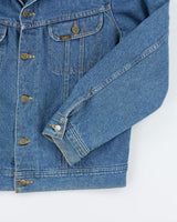 Vintage 80's Lee Stormriders Heavyweight Denim Jacket - L