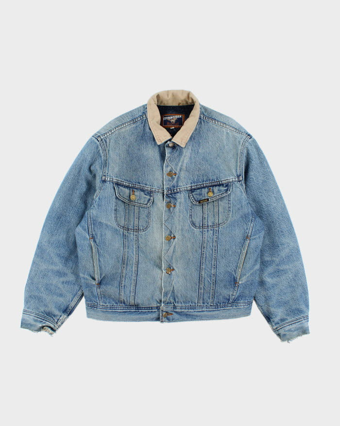 Vintage 90's Mustang Stormriders Heavyweight Denim Jacket - L