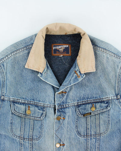 Vintage 90's Mustang Stormriders Heavyweight Denim Jacket - L