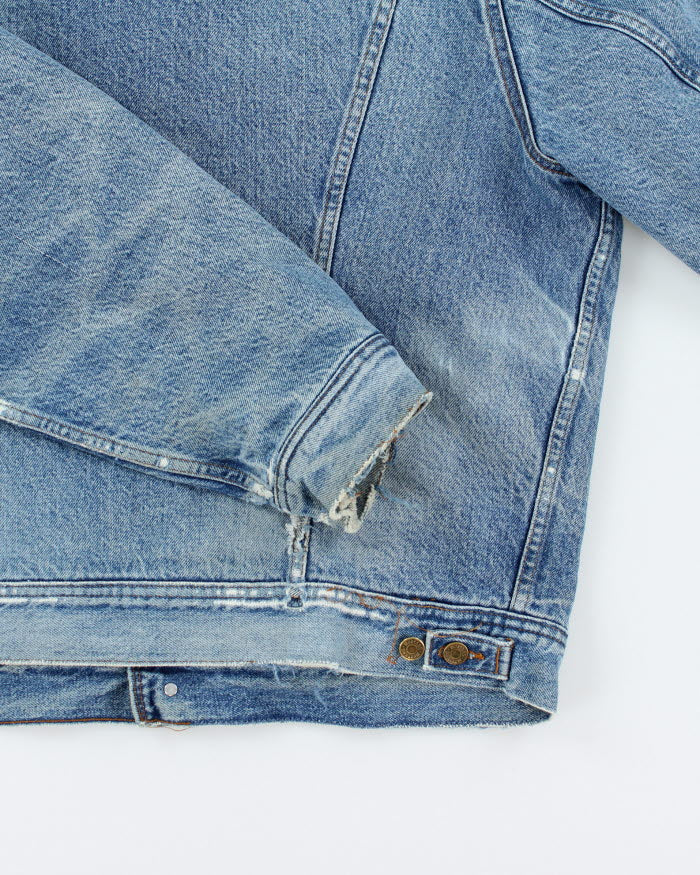 Vintage 90's Mustang Stormriders Heavyweight Denim Jacket - L