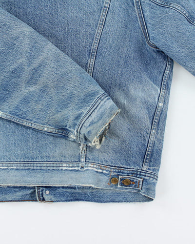 Vintage 90's Mustang Stormriders Heavyweight Denim Jacket - L