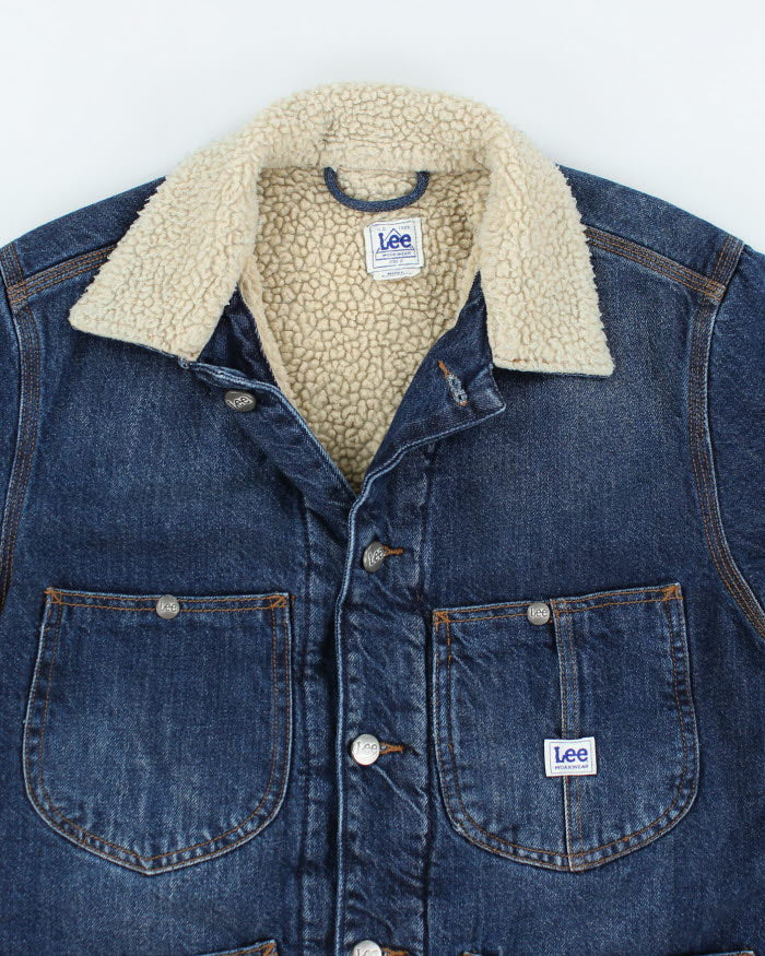 Vintage 90's Lee Heavyweight Workwear Denim Jacket - M