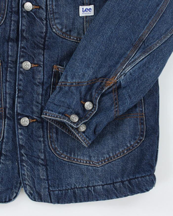 Vintage 90's Lee Heavyweight Workwear Denim Jacket - M