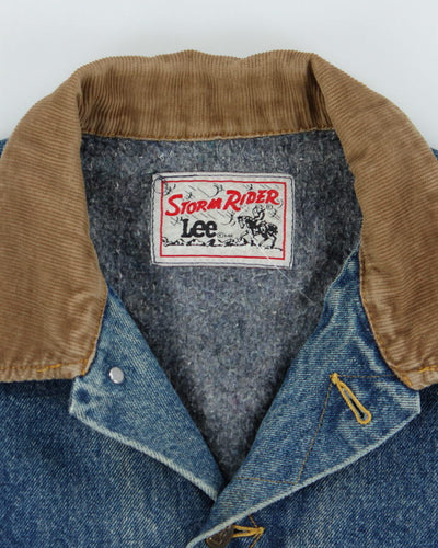 Vintage 80's Lee Stormriders Heavyweight Denim Jacket - L